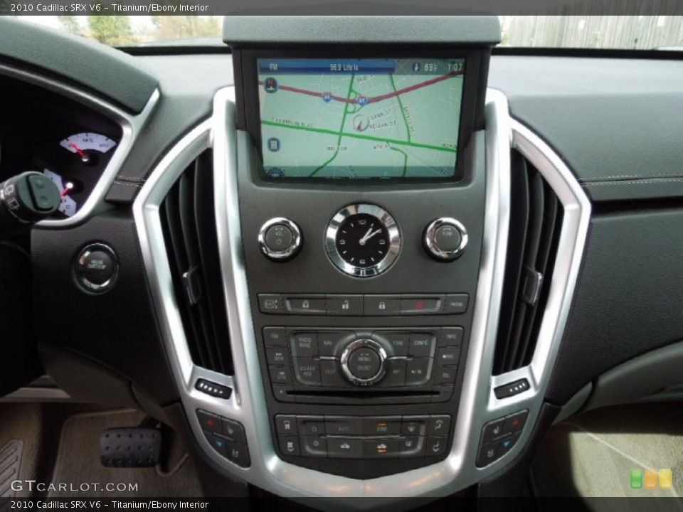 Titanium/Ebony Interior Controls for the 2010 Cadillac SRX V6 #61446072