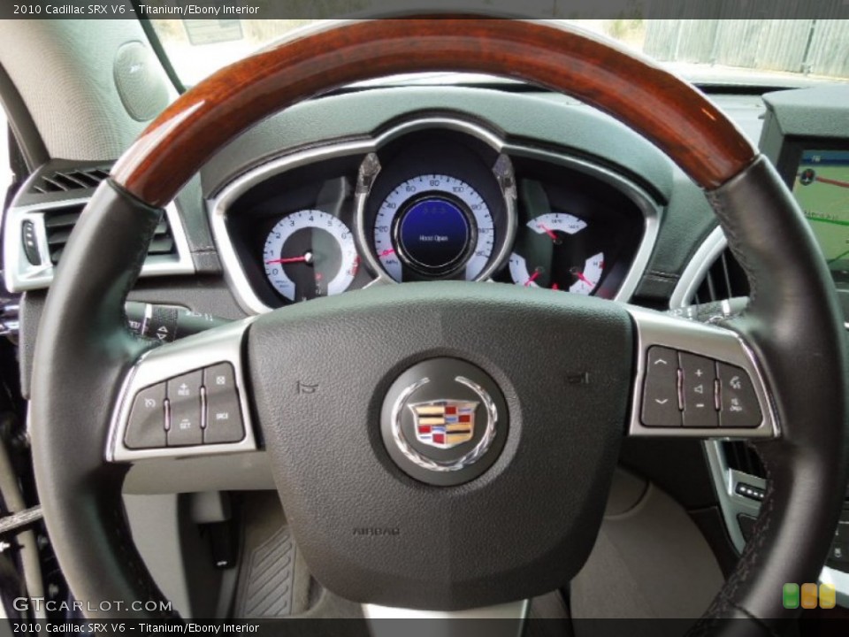 Titanium/Ebony Interior Steering Wheel for the 2010 Cadillac SRX V6 #61446075