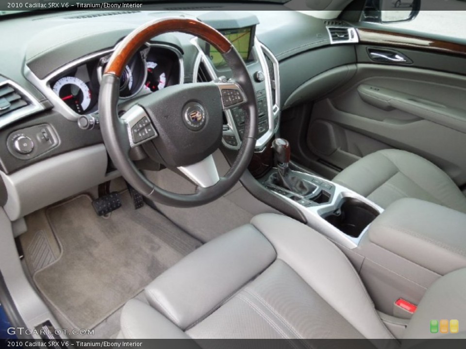Titanium/Ebony Interior Prime Interior for the 2010 Cadillac SRX V6 #61446129