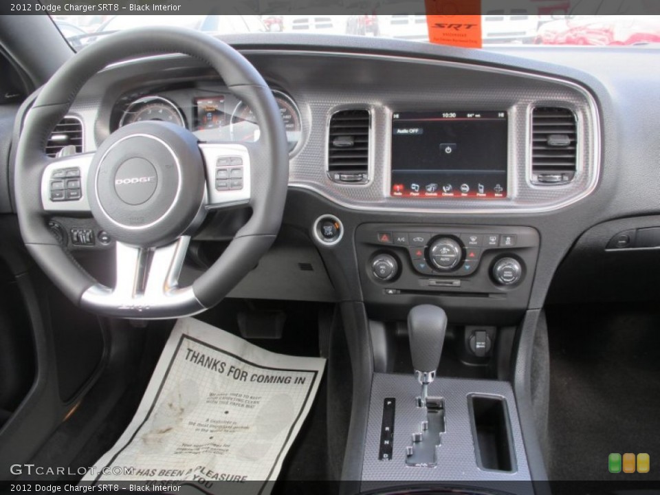 Black Interior Dashboard for the 2012 Dodge Charger SRT8 #61446213