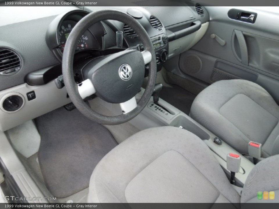 Gray 1999 Volkswagen New Beetle Interiors