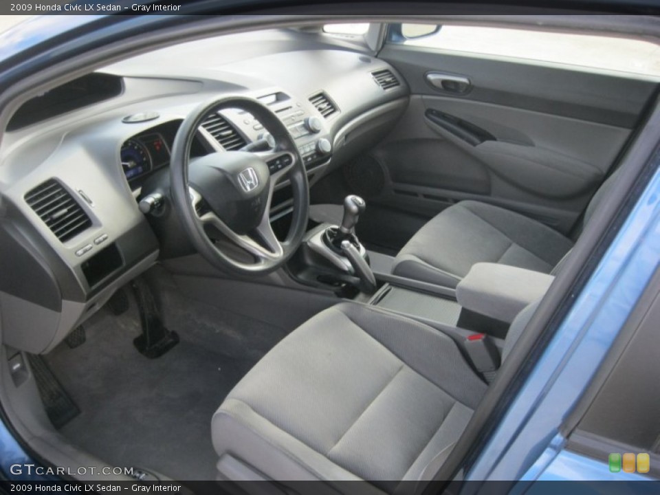Gray Interior Photo for the 2009 Honda Civic LX Sedan #61448050
