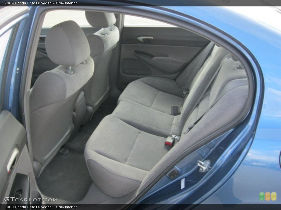 Gray Interior Photo for the 2009 Honda Civic LX Sedan #61448053