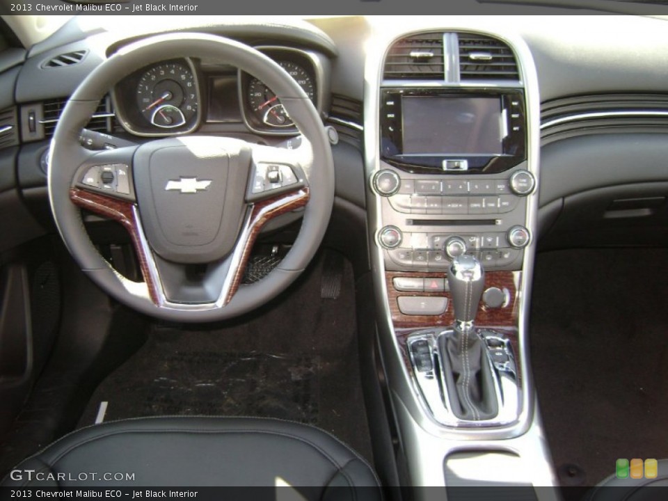 Jet Black Interior Dashboard for the 2013 Chevrolet Malibu ECO #61448753