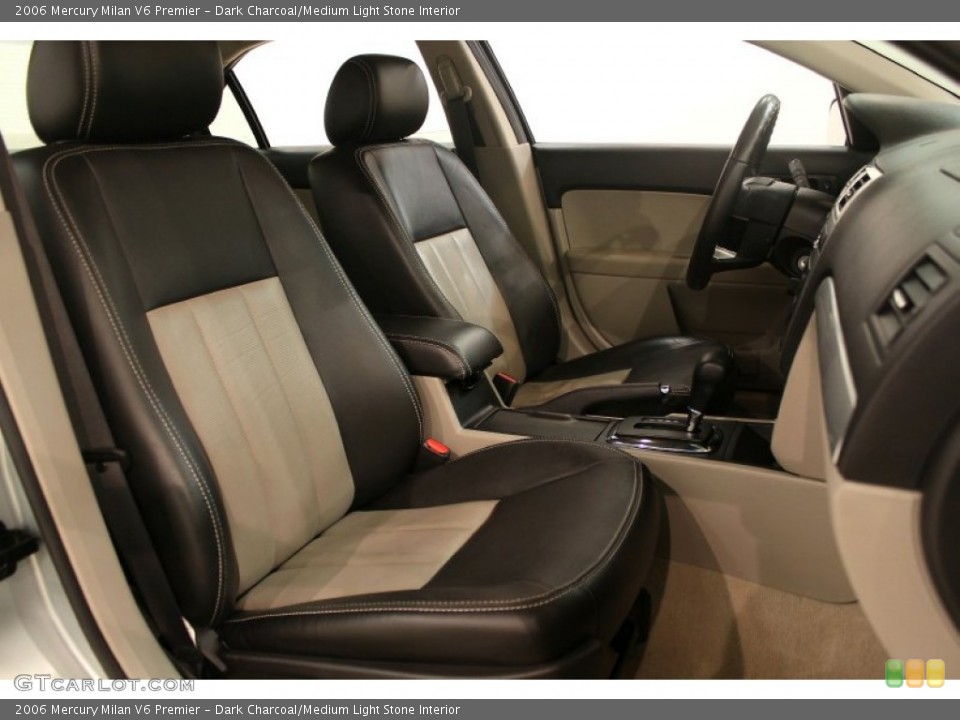 Dark Charcoal/Medium Light Stone Interior Photo for the 2006 Mercury Milan V6 Premier #61450207
