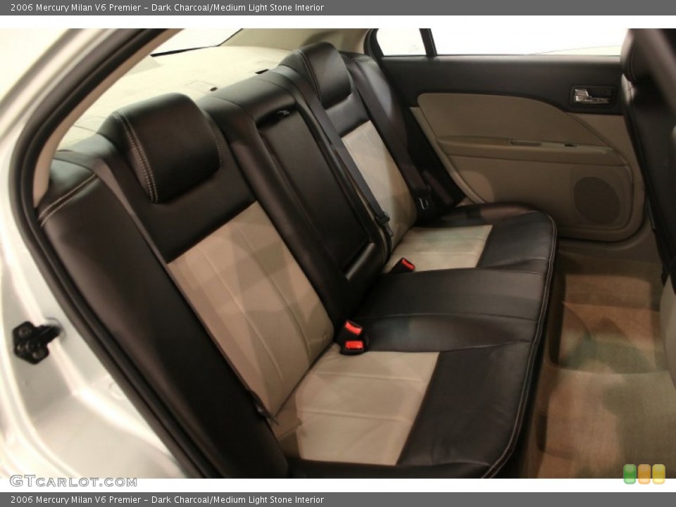 Dark Charcoal/Medium Light Stone Interior Photo for the 2006 Mercury Milan V6 Premier #61450210