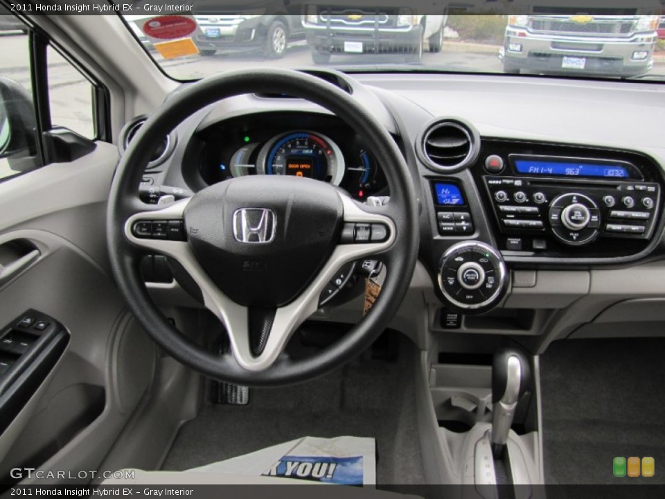 Gray Interior Dashboard for the 2011 Honda Insight Hybrid EX #61456540