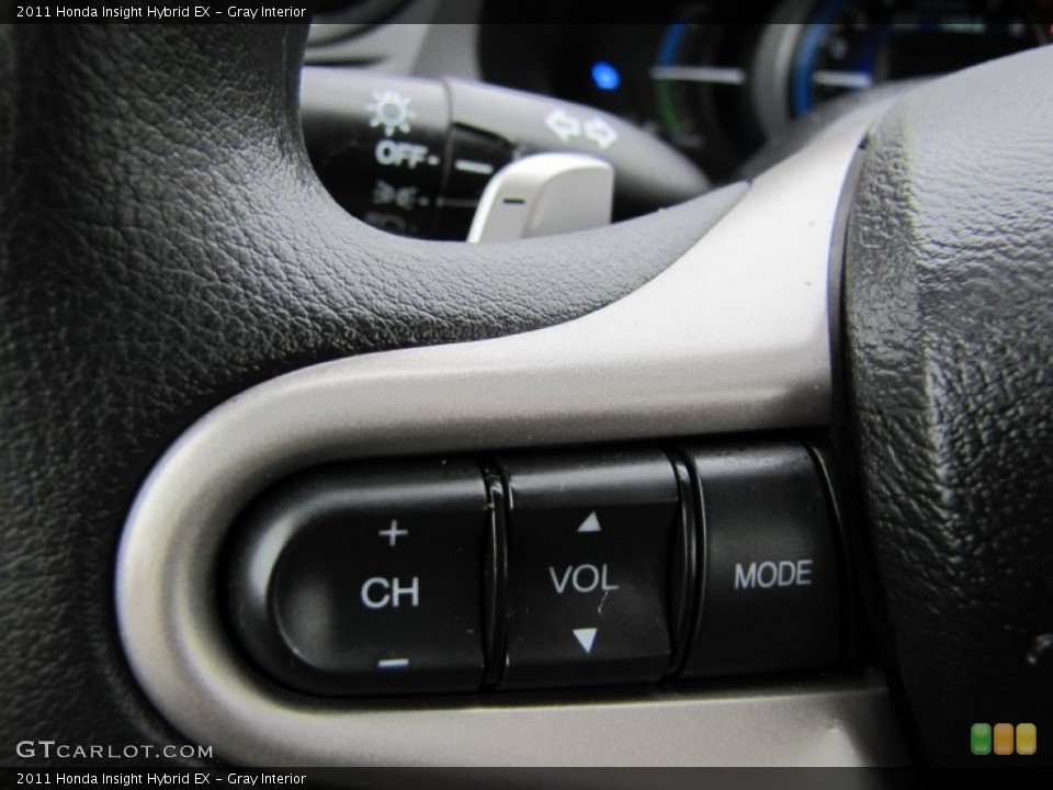 Gray Interior Controls for the 2011 Honda Insight Hybrid EX #61456549