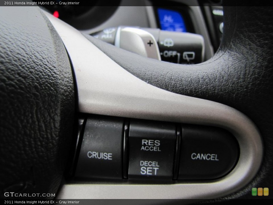 Gray Interior Controls for the 2011 Honda Insight Hybrid EX #61456552