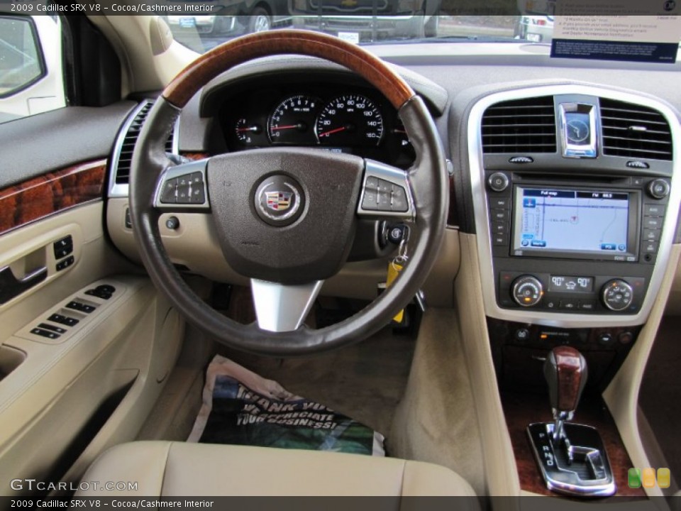 Cocoa/Cashmere Interior Dashboard for the 2009 Cadillac SRX V8 #61456747