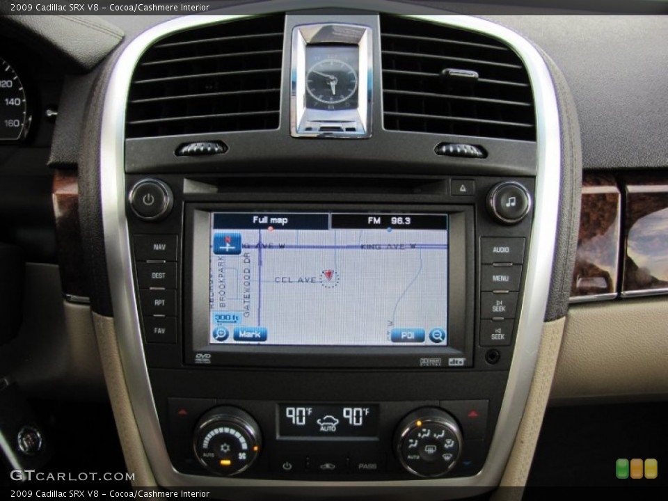 Cocoa/Cashmere Interior Controls for the 2009 Cadillac SRX V8 #61456771