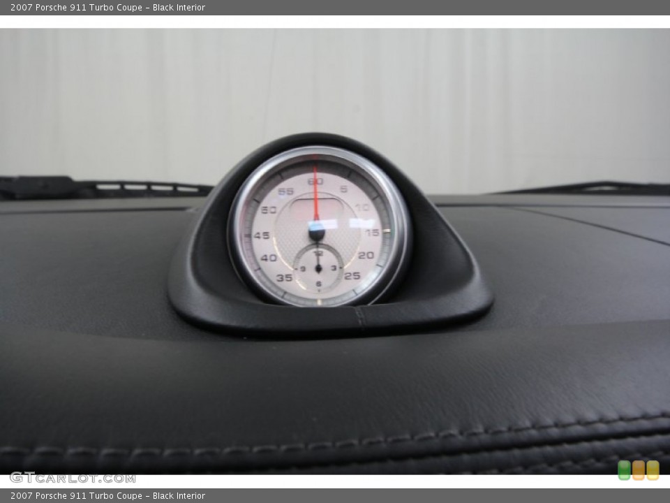 Black Interior Gauges for the 2007 Porsche 911 Turbo Coupe #61461898