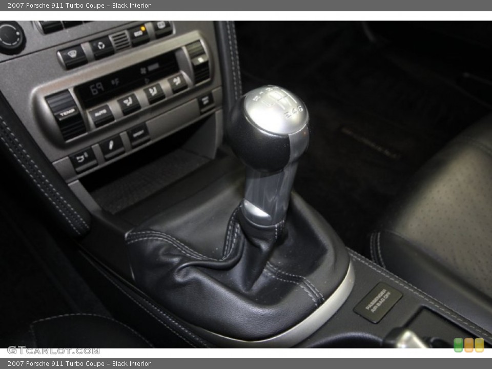 Black Interior Transmission for the 2007 Porsche 911 Turbo Coupe #61461928