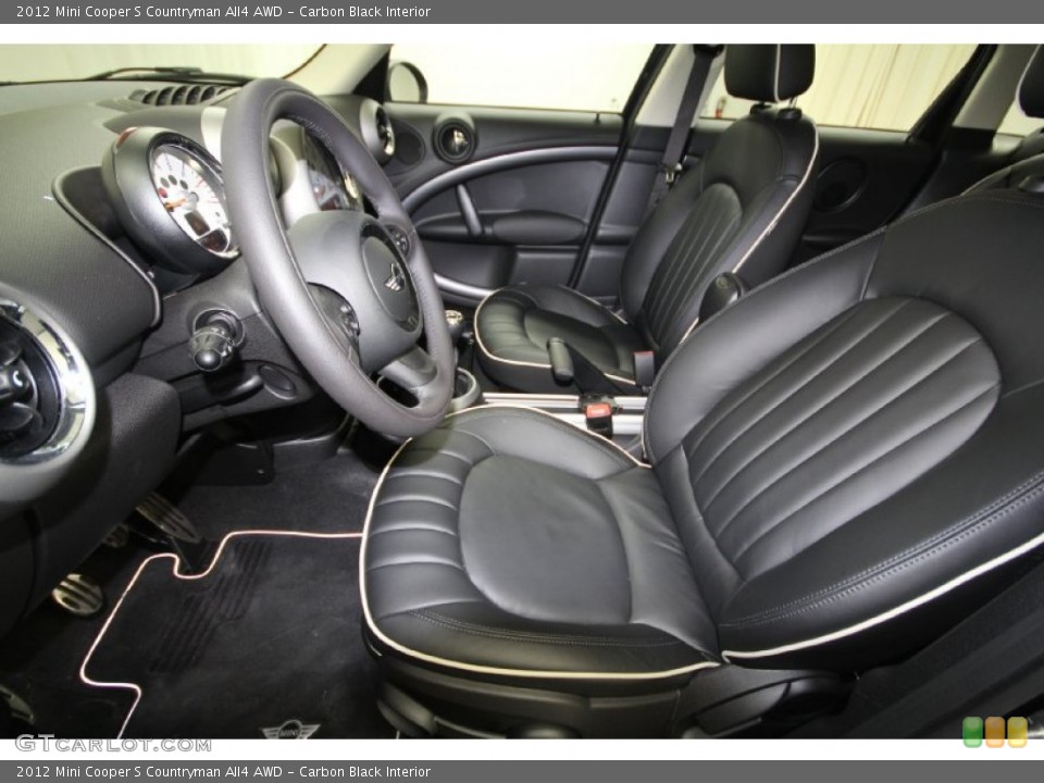 Carbon Black Interior Photo for the 2012 Mini Cooper S Countryman All4 AWD #61462096