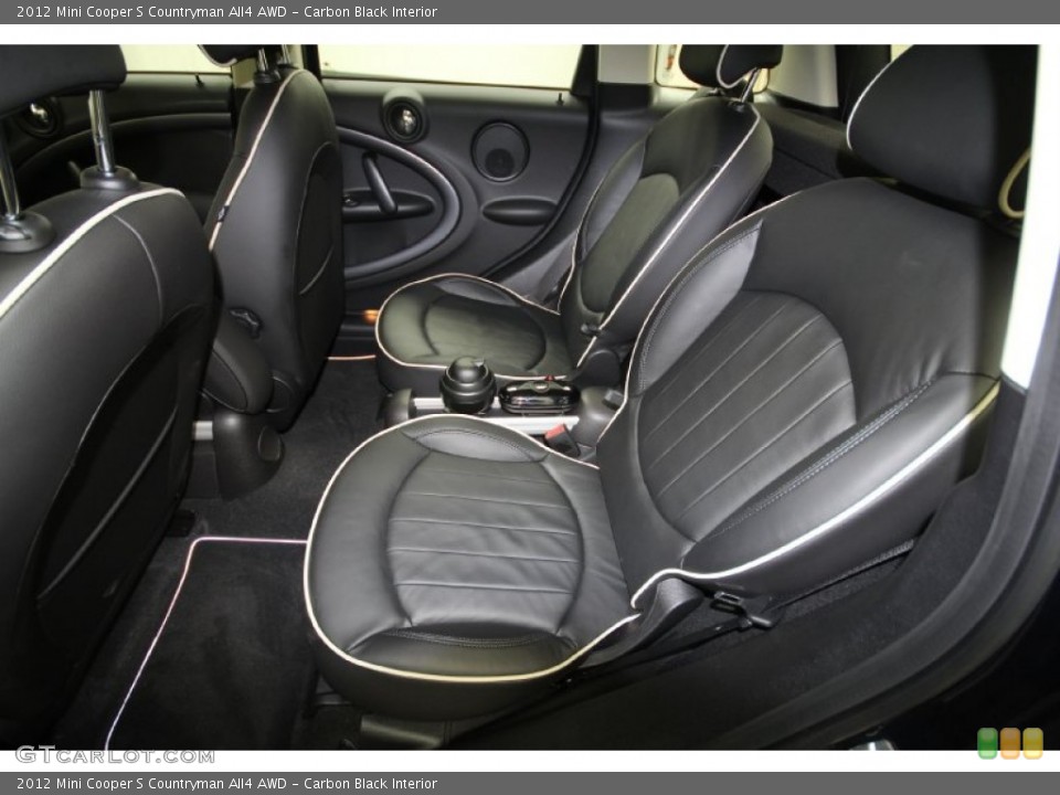 Carbon Black Interior Rear Seat for the 2012 Mini Cooper S Countryman All4 AWD #61462171