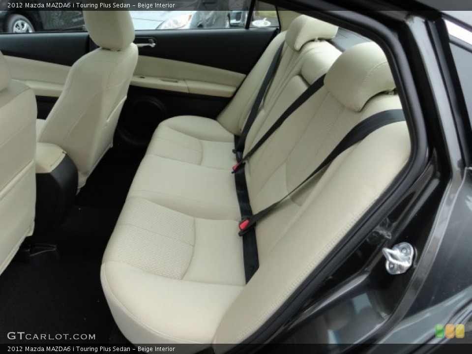 Beige Interior Photo for the 2012 Mazda MAZDA6 i Touring Plus Sedan #61469169