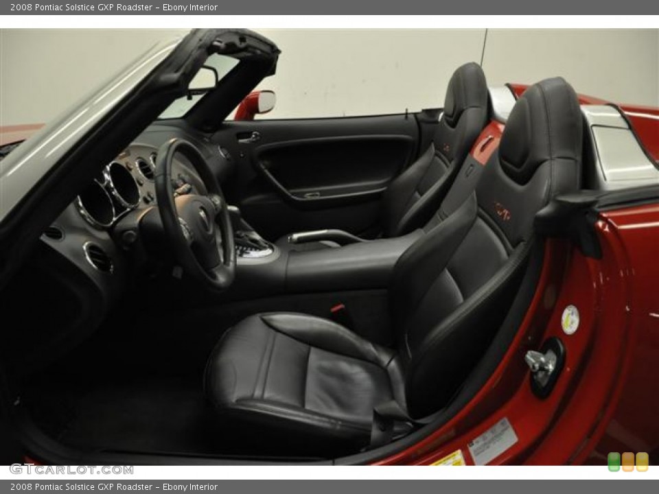 Ebony Interior Photo for the 2008 Pontiac Solstice GXP Roadster #61469421