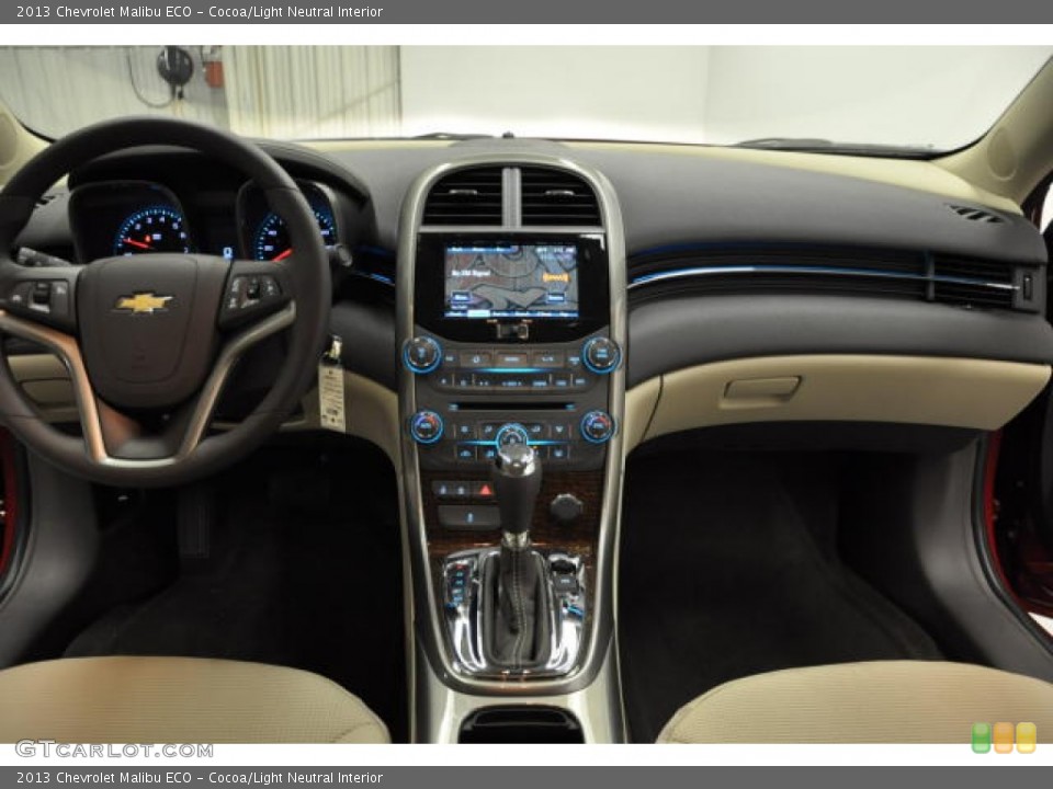 Cocoa/Light Neutral Interior Dashboard for the 2013 Chevrolet Malibu ECO #61469865