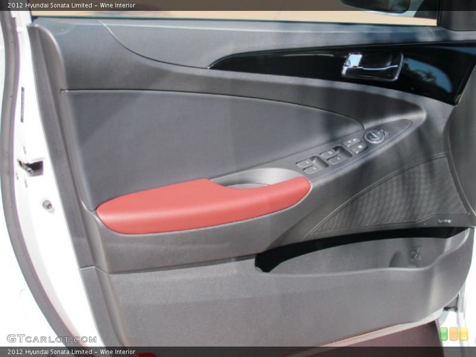 Wine Interior Door Panel for the 2012 Hyundai Sonata Limited #61470354