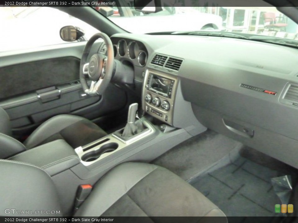 Dark Slate Gray Interior Dashboard for the 2012 Dodge Challenger SRT8 392 #61473546
