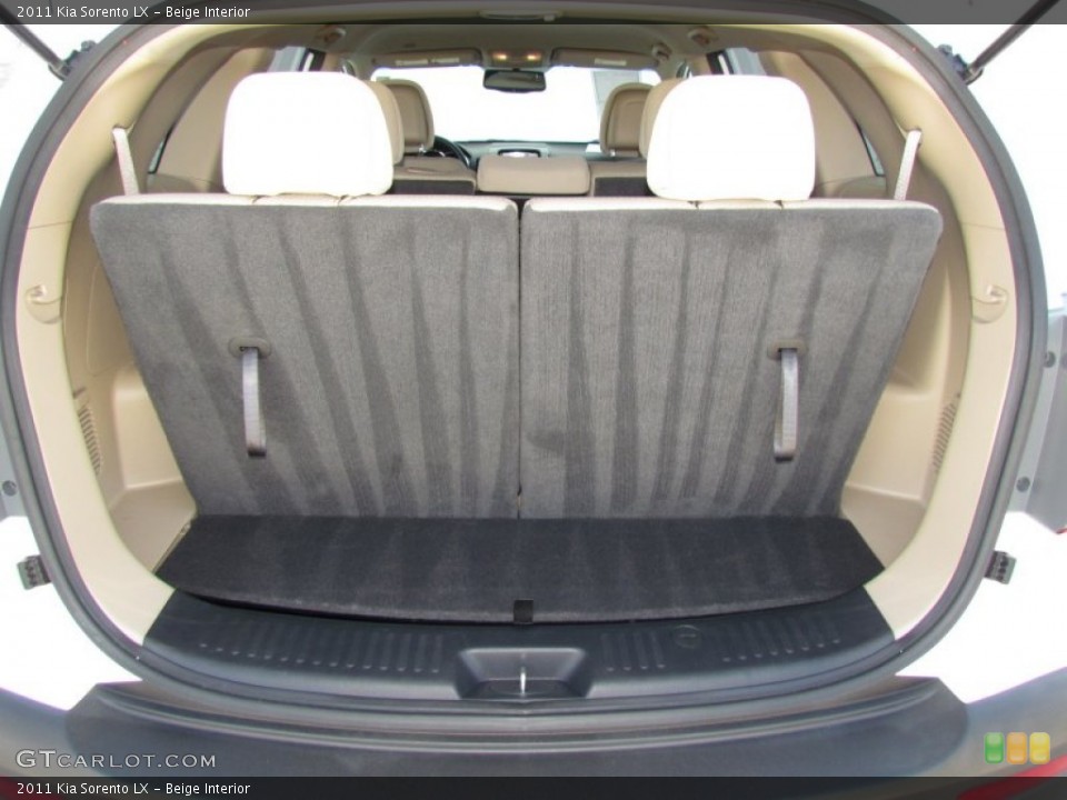 Beige Interior Trunk for the 2011 Kia Sorento LX #61474923