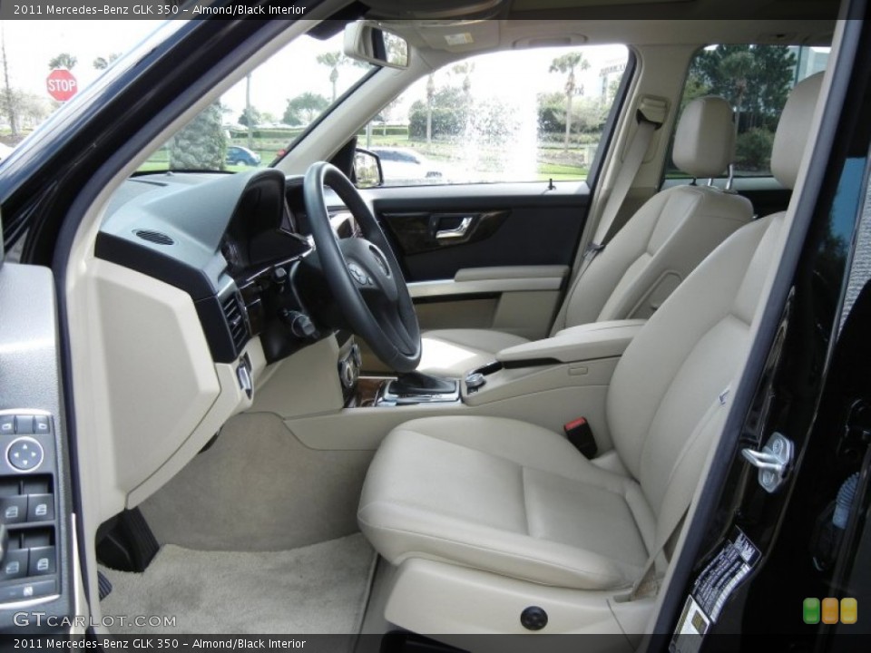 Almond/Black Interior Photo for the 2011 Mercedes-Benz GLK 350 #61481543