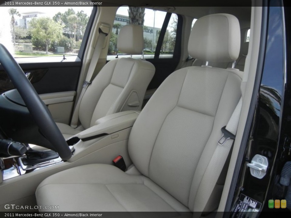 Almond/Black Interior Photo for the 2011 Mercedes-Benz GLK 350 #61481550