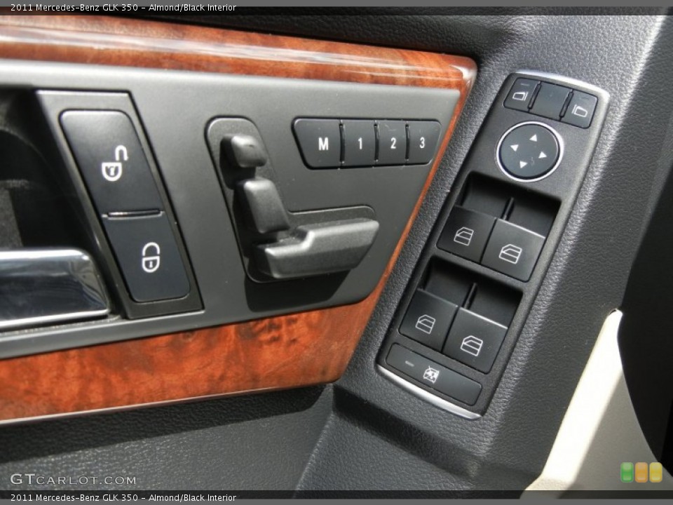 Almond/Black Interior Controls for the 2011 Mercedes-Benz GLK 350 #61481560