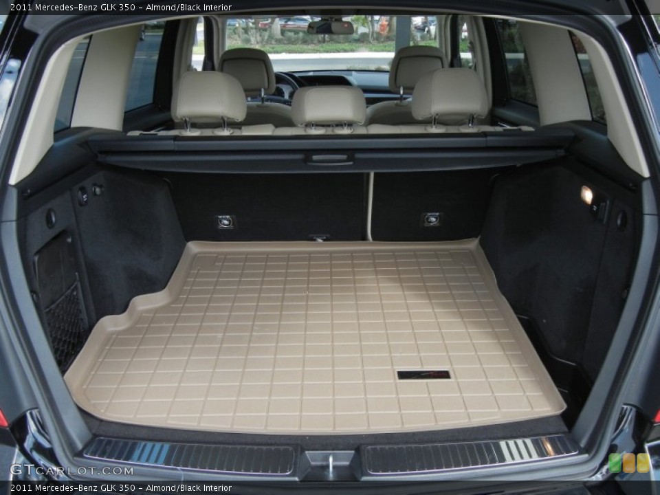 Almond/Black Interior Trunk for the 2011 Mercedes-Benz GLK 350 #61481703