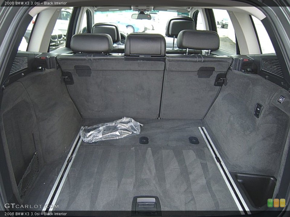 Black Interior Trunk for the 2008 BMW X3 3.0si #61482393