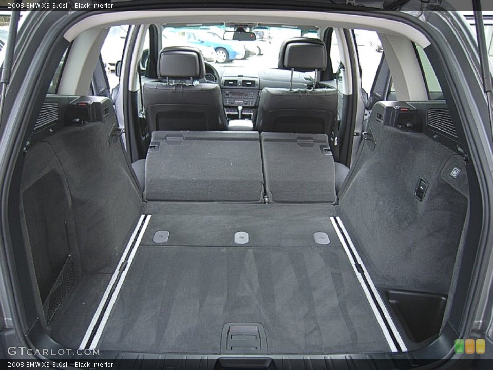 Black Interior Trunk for the 2008 BMW X3 3.0si #61482414