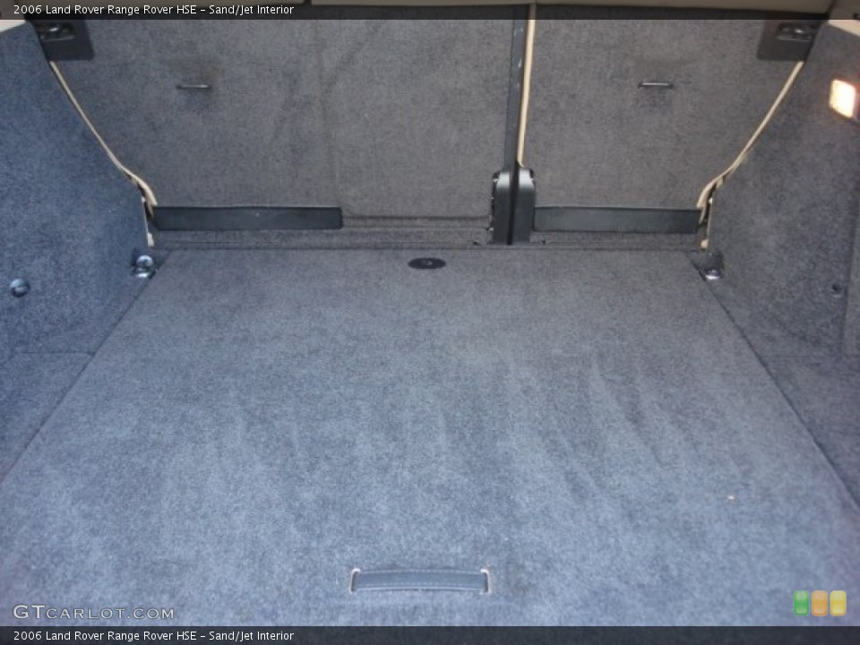 Sand/Jet Interior Trunk for the 2006 Land Rover Range Rover HSE #61483650