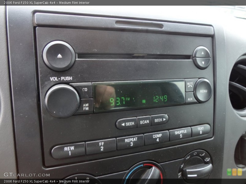 Medium Flint Interior Audio System for the 2006 Ford F150 XL SuperCab 4x4 #61488243