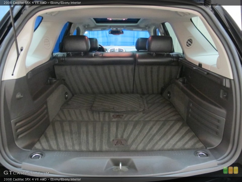 Ebony/Ebony Interior Trunk for the 2008 Cadillac SRX 4 V6 AWD #61489269
