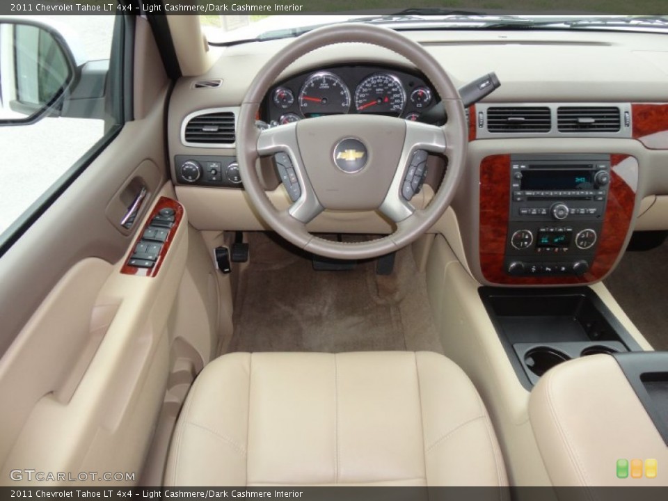 Light Cashmere/Dark Cashmere Interior Dashboard for the 2011 Chevrolet Tahoe LT 4x4 #61489803