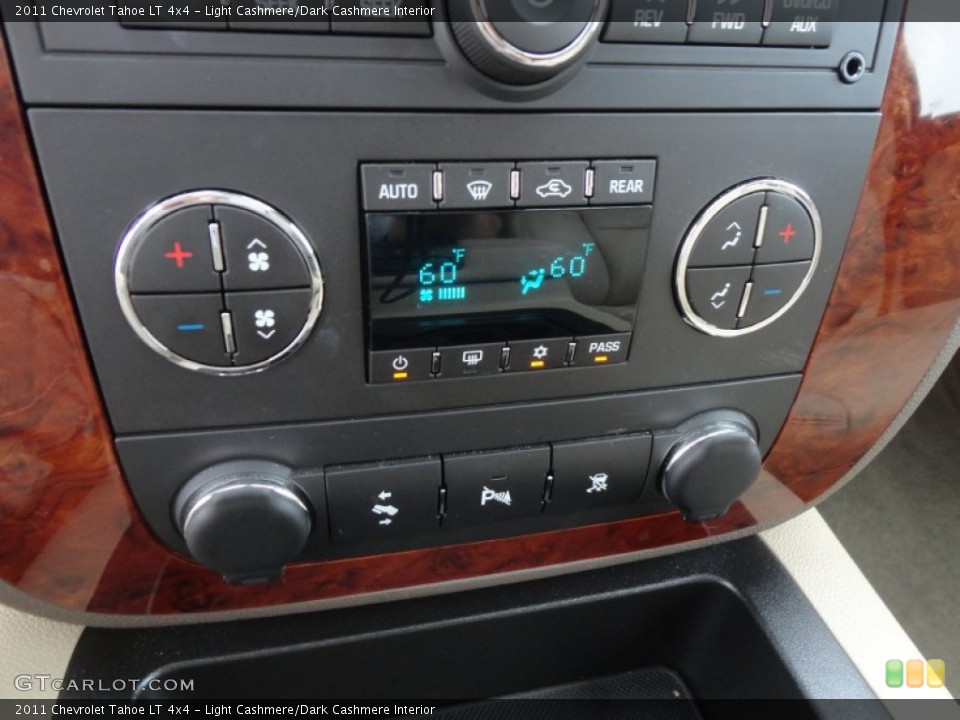Light Cashmere/Dark Cashmere Interior Controls for the 2011 Chevrolet Tahoe LT 4x4 #61489989