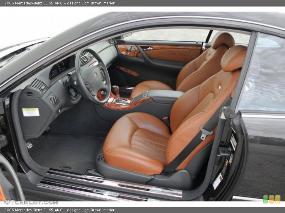 designo Light Brown Interior Photo for the 2006 Mercedes-Benz CL 65 AMG #61492301