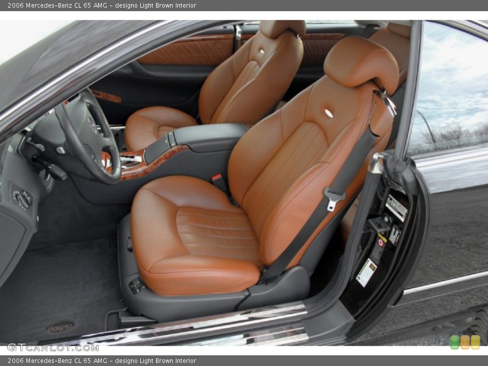 designo Light Brown Interior Front Seat for the 2006 Mercedes-Benz CL 65 AMG #61492737