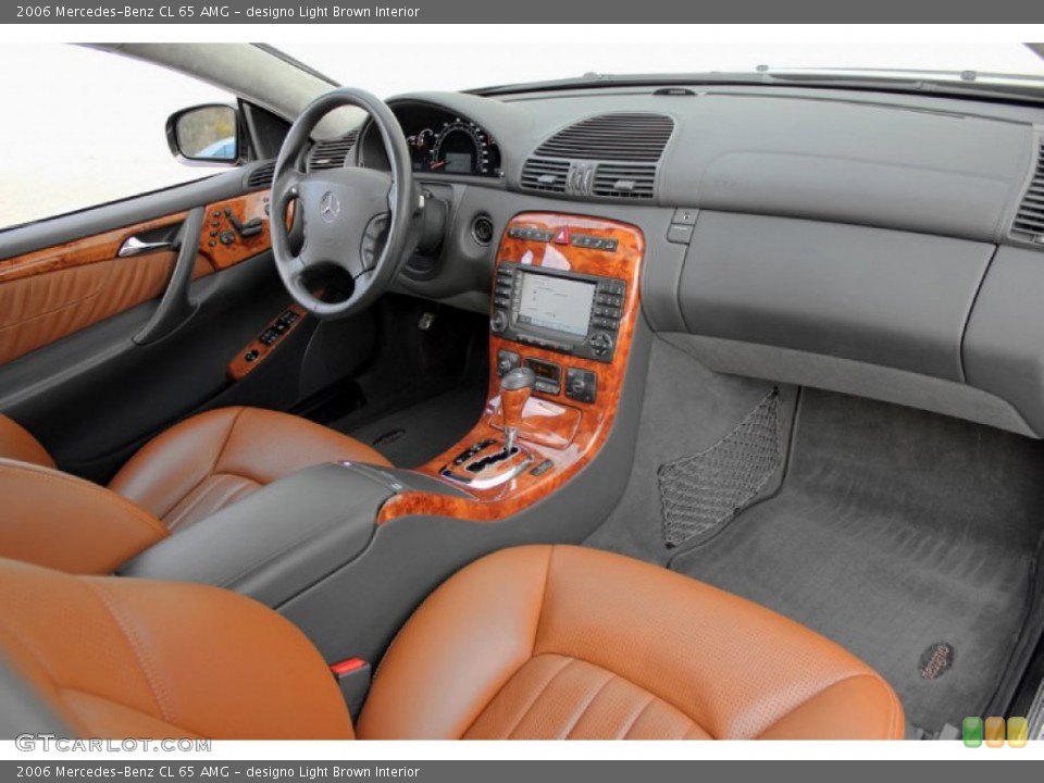 designo Light Brown Interior Dashboard for the 2006 Mercedes-Benz CL 65 AMG #61492798