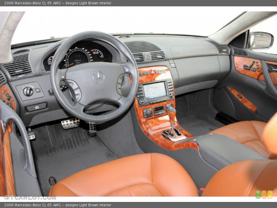 designo Light Brown Interior Prime Interior for the 2006 Mercedes-Benz CL 65 AMG #61492935