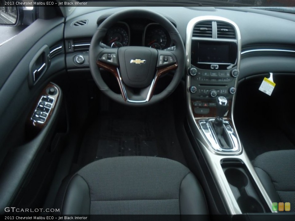 Jet Black Interior Dashboard for the 2013 Chevrolet Malibu ECO #61494516