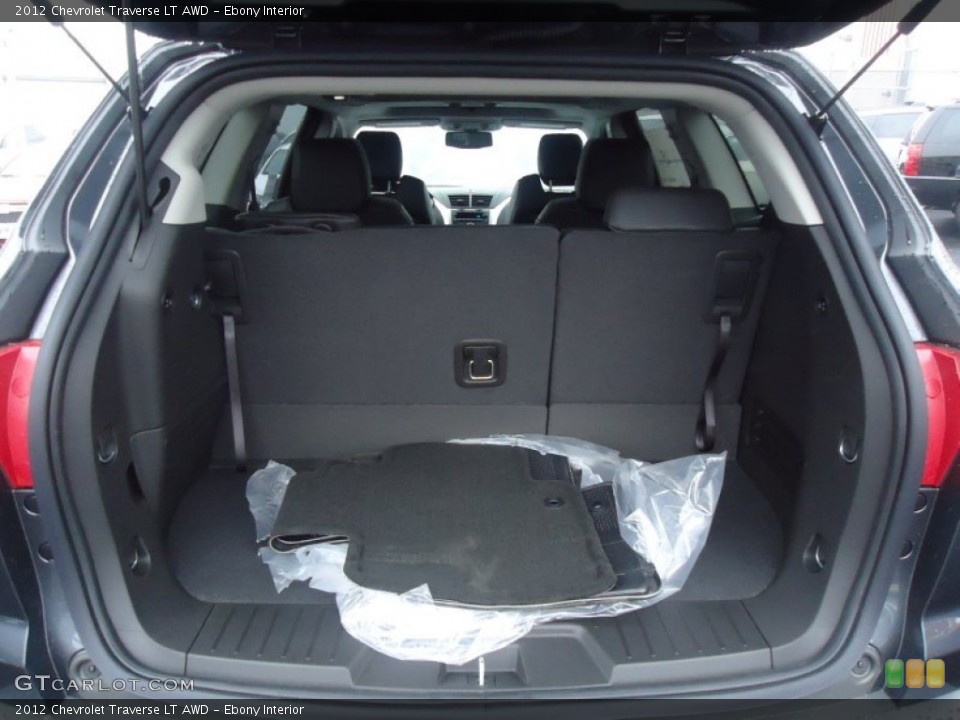 Ebony Interior Trunk for the 2012 Chevrolet Traverse LT AWD #61495834