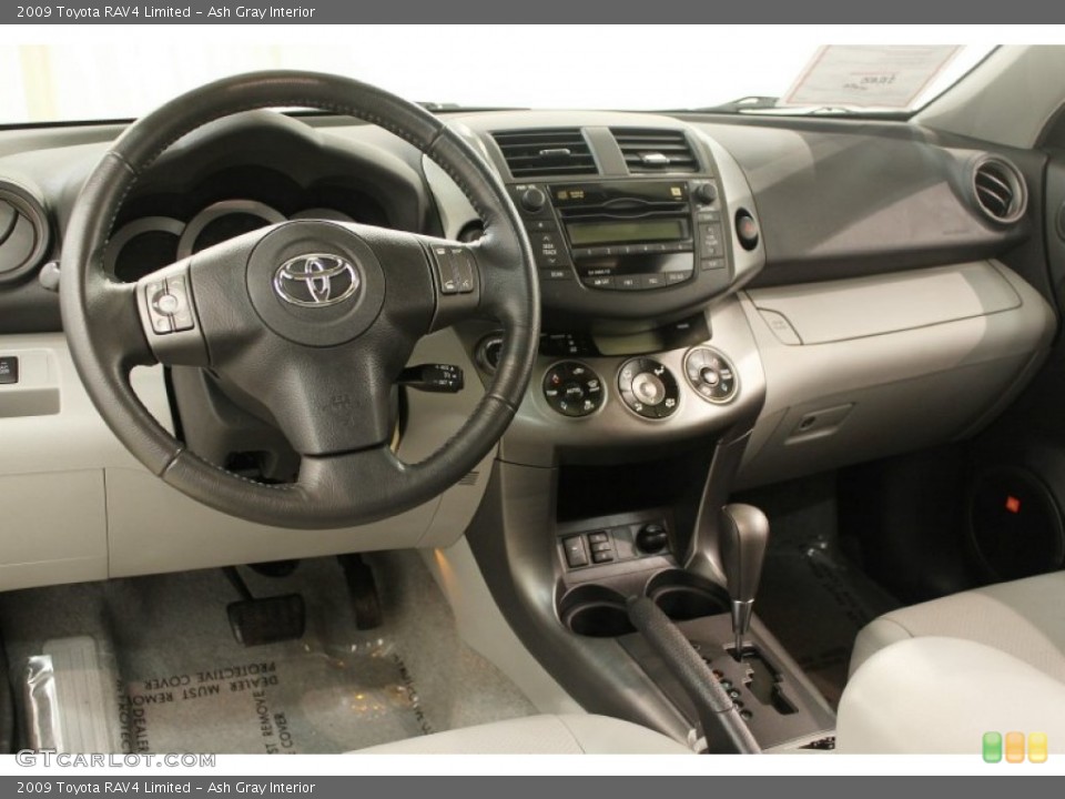 Ash Gray Interior Dashboard for the 2009 Toyota RAV4 Limited #61496983