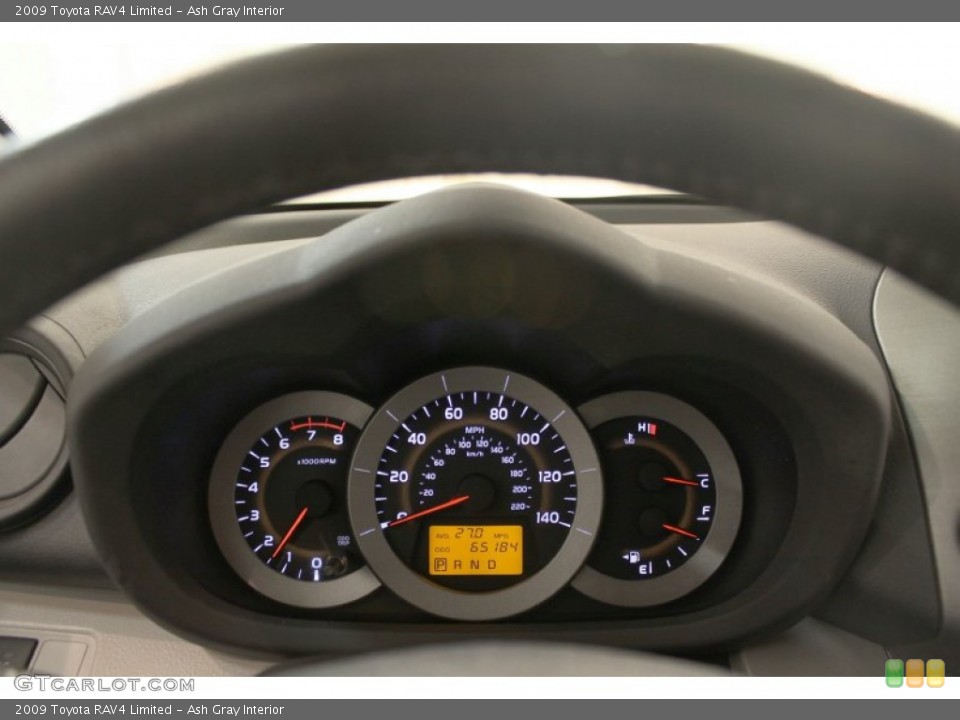 Ash Gray Interior Gauges for the 2009 Toyota RAV4 Limited #61497001