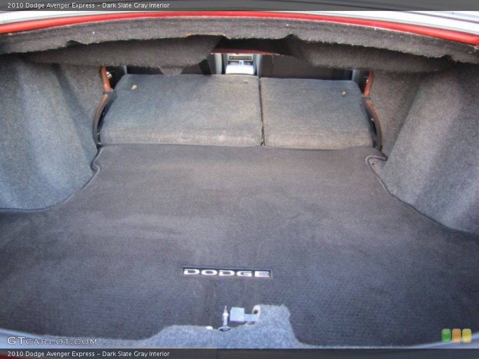 Dark Slate Gray Interior Trunk for the 2010 Dodge Avenger Express #61497766