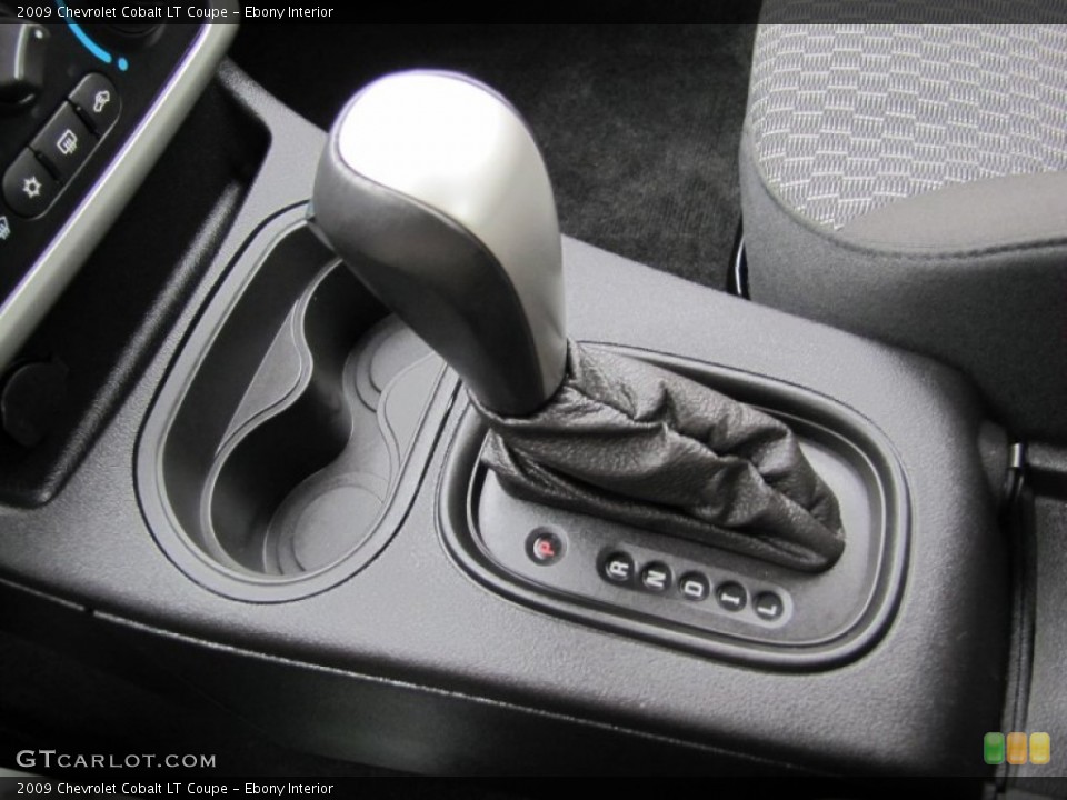 Ebony Interior Transmission for the 2009 Chevrolet Cobalt LT Coupe #61498642