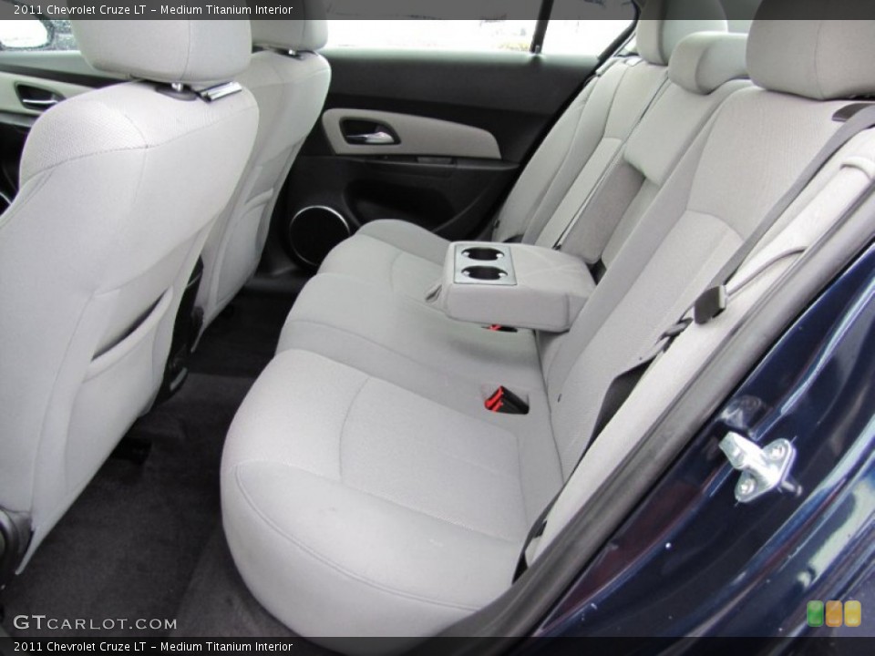 Medium Titanium Interior Rear Seat for the 2011 Chevrolet Cruze LT #61498849