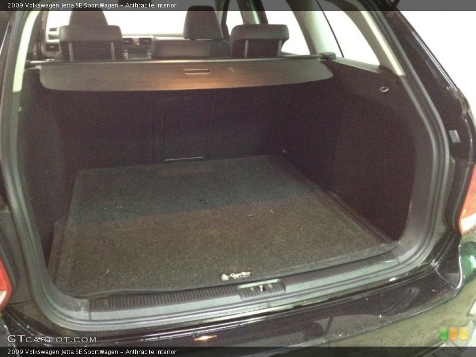 Anthracite Interior Trunk for the 2009 Volkswagen Jetta SE SportWagen #61500187