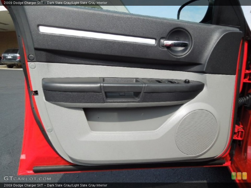 Dark Slate Gray/Light Slate Gray Interior Door Panel for the 2009 Dodge Charger SXT #61502228