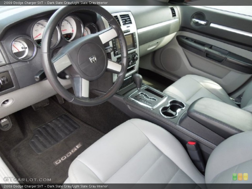 Dark Slate Gray/Light Slate Gray Interior Prime Interior for the 2009 Dodge Charger SXT #61502378
